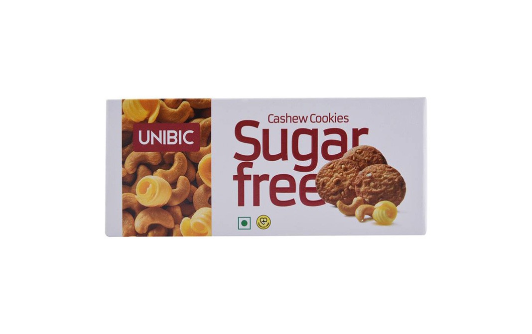 Unibic Sugar Free Cashew Cookies    Box  75 grams
